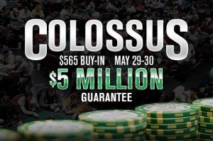 WSOP Colossus tournament pre-registration